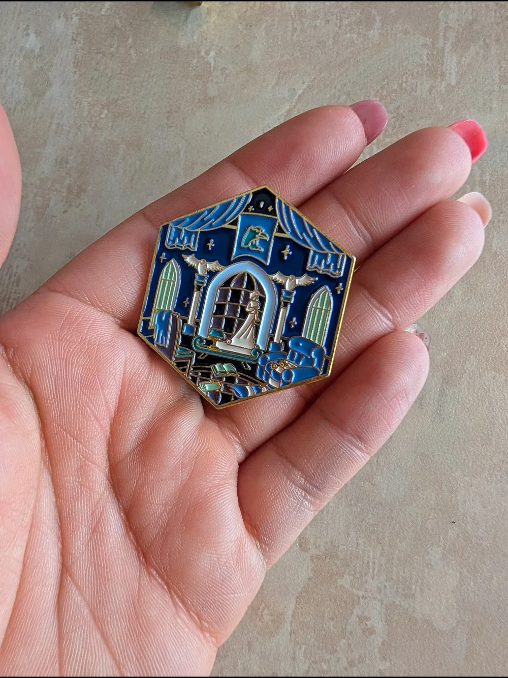 Harry Potter - Ravenclaw Enamel Pin 💙✨